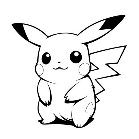 picachu para pintar|163 páginas para colorear de Pikachu